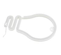 Bulb S Neon Light LED Sign for W Decor - USB/Battery Powered, for Parties and Special (Blue)