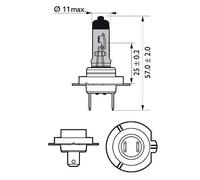 Bulb, spotlight fits: RENAULT MEGANE III Coupe (DZ0/1_) 2.0 TCe (DZ1N)/1.6 dC
