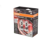 Osram Night Breaker LED Speed H7, LED High and Low Beam with Road Legal, 6000K, Quick Installation, No Mechanical Accessories Required, LEDEC02 Integrated