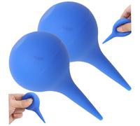 Bulb Syringe, Ear Syringe, 2PCS 30ml Ear Bulb, Soft Elastic Silicone Suction Device, Reusable Syringes for Removing Wax for Daily Use