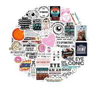 BulbaCraft 100Pcs Funny Eye Doctor Stickers, Optometrist Stickers, Funny Optometry Gifts for Women, Ophthalmology Gifts, Eye Doctor Gifts, Gifts for Optometrist Laptop Decals