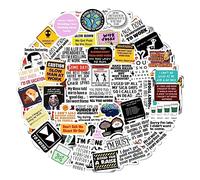 BulbaCraft 100Pcs Funny Work Stickers for Adults, Stickers for Adults Work, Adulting Stickers Work, Funny Office Gifts for Coworkers, Office Gifts for Women & Men, Work Gag Gifts for Coworker