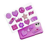 BulbaCraft Y2K 3D Stickers for Phone Case Aesthetic - Puffy Cell Phone Stickers - 3D Puffy Decals for Adults, Gifts for Women & Men