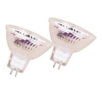 BULBEAWICK 2 Pack MR11 6V 5W-10W 12V 35W GZ4 Dimmable Warm White 12V-10W Halogen Spotlight Bulbs