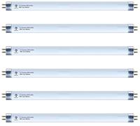 Bulbmaster F8T5 Fluorescent Light Bulbs - F8 T5 8W 4100K Fluorescent 12" Under Cabinet Light Bulbs Cool White 12” Linear T5 380 Lumens - Under The Counter Small Fluorescent Light Bulb - Pack of 6