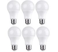 Bulbright 6 Pack LED Light Bulb 18W (150W Equivalent), 3000K Warm White, 1600 Lumens, Medium Screw Base E27, Super Bright (Warm White 3000K)