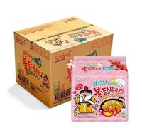 Buldak Hot Chicken Carbonara Noodles, 5 x 130g