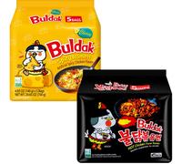 Buldak Noodles Cheese Spicy and Hot Chicken