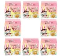 Buldak Noodles Hot Chicken Flavor Ramen 40 Pack - Ramen Instant NoodlesExcellent for Snack and Soups (Cream Carbonara)