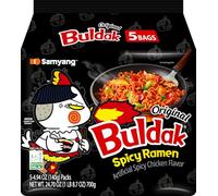 SAMYANG KOREAN SPICY HOT CHICKEN RAMEN NOODLES HALAL - 10 PACKS