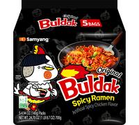 Buldak VERY Hot Chicken Instant Noodles 5 x 140g