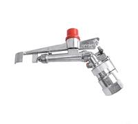 Bulevisiter 1 Inch Irrigation Spray Sprinkler, Adjustable Sprayer for Large Area Watering, 20-26m Radius, Zinc Alloy Lawn Sprinkler for Agriculture and Dust