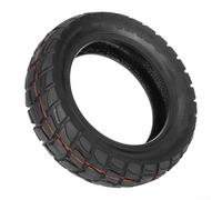 Bulevisiter 10 Inch 80/65-6 Tubeless Tyre for Off-Road Scooters, Vacuum Tire Compatible with, For Kugoo, For Kaabo For Mantis 10, For Dualtron - Black Rubber Puncture
