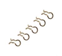 Bulevisiter 10pcs Stainless Steel For Bike Brake Pad Caliper Spring Clip Kit, Compatible with For XT For MEGA Models, For Easy to Install Replacement Clips for Enhanced Cycling Braking(Yellow)