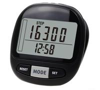 Bulevisiter 3D Pedometer Step Counter for Walking and Miles with Large Digital Display, Tracks Steps, Distance, Calories and Exercise - Compatible with Running,