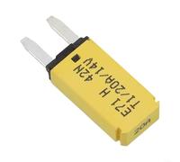 Bulevisiter 5-30A Mini Circuit Breaker Blade Fuse Automatic Resetting Car Ship 12V /24V,Automatic Reset Mini Circuit Breaker Blade Fuse For Vehicle Overcurrent Protection(20A)