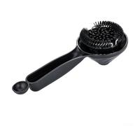 Bulevisiter 58mm Espresso Group Head Cleaning Brush for Coffee Machines, Splash-Proof Funnel Design with High-Density Nylon Bristles, Non-Slip