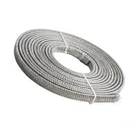 Bulevisiter 5M 220V Self-Regulating Heating Cable for Water Pipe Freeze Protection | 25W/M Trace Heating with PTC Technology, Tinned Copper Conductor, Flame Retardant