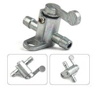 Bulevisiter 8mm 5/16'' Inline Motorcycle Fuel Tank Petcock Switch On/Off Aluminium Replacement Tap Compatible with Dirt for Bike and for ATV Fuel Systems, for Easy to