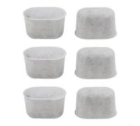 Bulevisiter Activated Carbon Water Filter Replacements for Espresso Coffee Machines, Compatible with ES601 ES655 ES701 Models, 6 or 12 pcs Pack,(6pcs)
