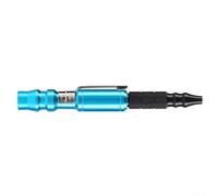 Bulevisiter Air Dust Blow Blowing Pen Style Duster Nozzle, Airline Quick Release Coupling 20Pm Fitting, Compressed Air Blower For Automotive(Blue)