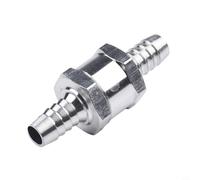Bulevisiter Aluminum Alloy Fuel Check Valve for Carburetor - 4/6/8/10/12mm Way Flow Control Valve Compatible with, Water Medium -30℃ to 130℃ Operating(10mm)