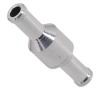 Bulevisiter Aluminum Non-Return Valve for Hydraulic & Vacuum Systems, 6/8/10/12mm -Way Check Valve with Arrow Indicator, 0.2-6 Bar Working Pressure, Compatible with(8mm)