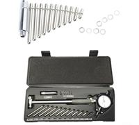 Bulevisiter Bridge Type Internal Diameter Micrometer,Precision 0.01mm Dial Indicator Center Ring Dial Indicator Dial Indicator Gauge(35-50)