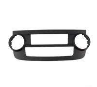 Bulevisiter Car A/C Air Conditioning Panel Frame for Honda For CRV 2007-2012 - Black Plastic Trim Replacement for Central Control Navigation Dashboard Decorative Panel(Black For MT)