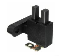 Bulevisiter Carbon Brush Assembly for 2KW-7KW Generators, Compatible with For HO Models, 188 190 Style, 1/4" Mounting Bolt Holes, 2 Single Blade Connectors, Generator