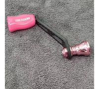 Bulevisiter Carbon Single Handle with Knob for Daiwa Fuego, Salamandura, Prorex, and For LT Fishing Reels - Replacement Reel Part Compatible with (Glitter)