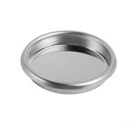 Bulevisiter Coffee Blind Filter Basket Stainless Steel Non-Pressurized Filter Cup for Semi-Automatic Coffee Machines with Pressure Release Mechanism(54 blind bowl)