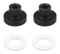 Bulevisiter Delrin Car Window Bushings for Miata 1990-2005, Low Friction Design, Weather Resistant, Easy Fit Replacement, Black, 2/4-Pack(Pack Of 2)