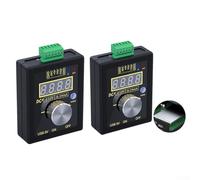 Bulevisiter Digital Signal Generator 4-20mA 0-10V Current Voltage Source with Adjustable Output for Laboratory Industrial Equipment Testing and Calibration,(with Battery)