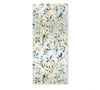 Bulevisiter Effect Film for Home & Garden - Transparent Colorful Static Cling Decal, Removable Privacy Sticker with 96% UV Block, 43x100cm(A)