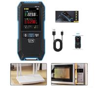 Bulevisiter ERD-10 4-in-1 EMF Detector for Electric and Magnetic Field Strength, RF Power & | with 2.4" Color Screen, Adjustable Backlight, Type-C