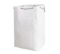 Bulevisiter Extra Large Heavy Duty Storage Bag, 380L Home Organization Bag for Attic, Loft & Moving - Thickened Woven Fabric, 250 kg Capacity, White (380L：70x50x110CM)