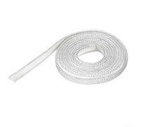 Bulevisiter Fiberglass Pellet Stoves Heating Gasket with Oven Door Seal Flat Ropes, Fiberglass Heating Gasket for Chimney Doors Seals and Heat Exchangers(400cm)