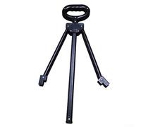 Bulevisiter Foldable Wagon Push Handle for Camping Cart and Beach Trolley, 60 cm Extendable Metal Pull Bar Compatible with Outdoor Folding Wagons, Black