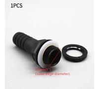 Bulevisiter For IBC Tank Adapter Connector for Water Tank Outlet - 1"-25mm, 1"-32mm, 1.5"-38mm, 2"-50mm Threaded Plastic Fitting Tool, Black, 1 Piece(1inch-32mm)