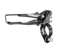 Bulevisiter Front Derailleur Aluminum Alloy and Carbon Steel Mountain For Bike Bottom and Top Pull Front Mech Compatible with Various Frames for Smooth Accurate Gear Shifting in