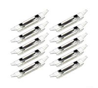 Bulevisiter Front Door Trim Body Clamp for 3 F30, 10 Pack Metal Clip Replacement 07149241763 9241763, Direct Fit Silver