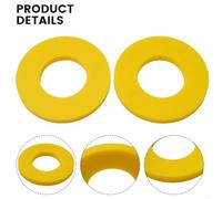 Bulevisiter Front Strut Top Mount Tower Suspension Steering Shock-Absorbing Bearing Washer, Polyurethane Oil-Resistant Compatible with for Enhanced Vibration Damping and Noise