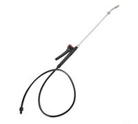 Bulevisiter Garden Sprayer Extension, Stainless Steel Spray Wand With Adjustable Nozzle And Threaded Connector, Pressure Washer Attachment For Gardening Watering, Car Washing, Pressure Spraying