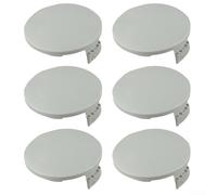 Bulevisiter Grass Trimmer Spool Cover Replacement Parts, For RA122 Ryobi RLT4027 RLT4125 RLT5027 RLT6030 RLT5127 RLT6130, ABS Material (2/6pcs)(6pcs)
