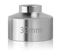 Bulevisiter Low Profile Car Oil Filter Socket Wrench Metal 27mm 32mm 36mm Compatible with - and Compatible with for Automotive Maintenance Hand Tools(32MM)