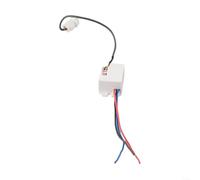 Bulevisiter PIR Sensor Detector,Adjustable Infrared Motion Detector Ceiling Light Switch With Day/Night Mode 110-240V AC For Bathrooms Toilets Energy Efficient