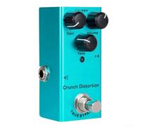 Bulevisiter Portable Guitar Effect Pedal,Metal Distortion Guitar Pedal,Distortion Delay Chorus Tremolo Overdrive,Guitar Effect Pedal With LED Light(C)