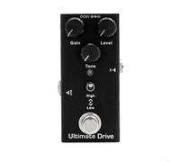 Bulevisiter Portable Guitar Effect Pedal,Metal Distortion Guitar Pedal,Distortion Delay Chorus Tremolo Overdrive,Guitar Effect Pedal With LED Light(B)