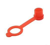 Bulevisiter Red ABS Nipple Fitting Dust Cover for M6 M8 M10 Grease Zerk, Plastic Protective Cap Compatible with Automotive Brake and Lubrication Nozzles, 1 Pack(M8)
